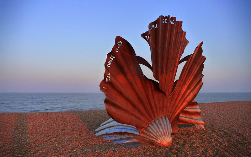 Maggi Hambling's Scallop